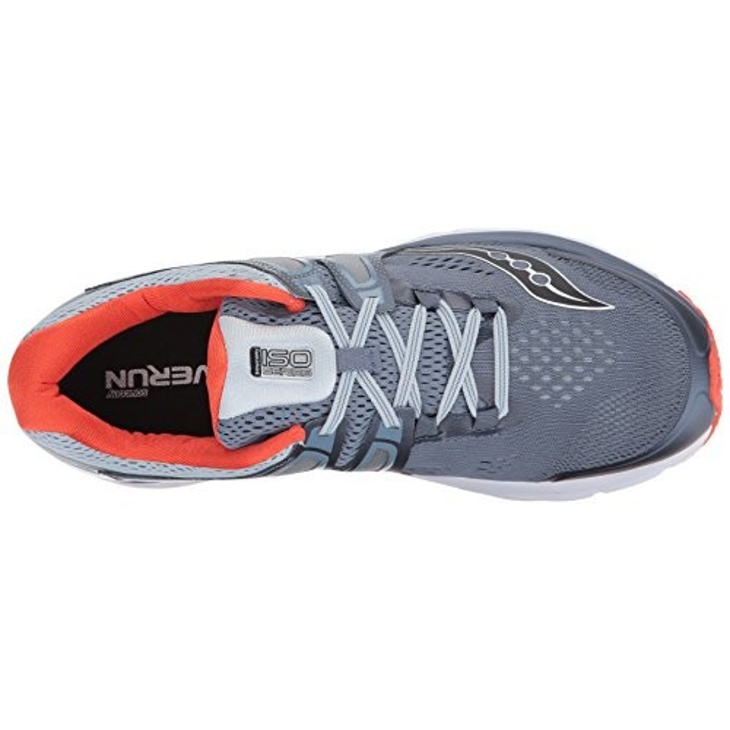 Saucony Hurricane ISO 3 Shoes Mens 9.5 Running Gray Everun Training Sneakers