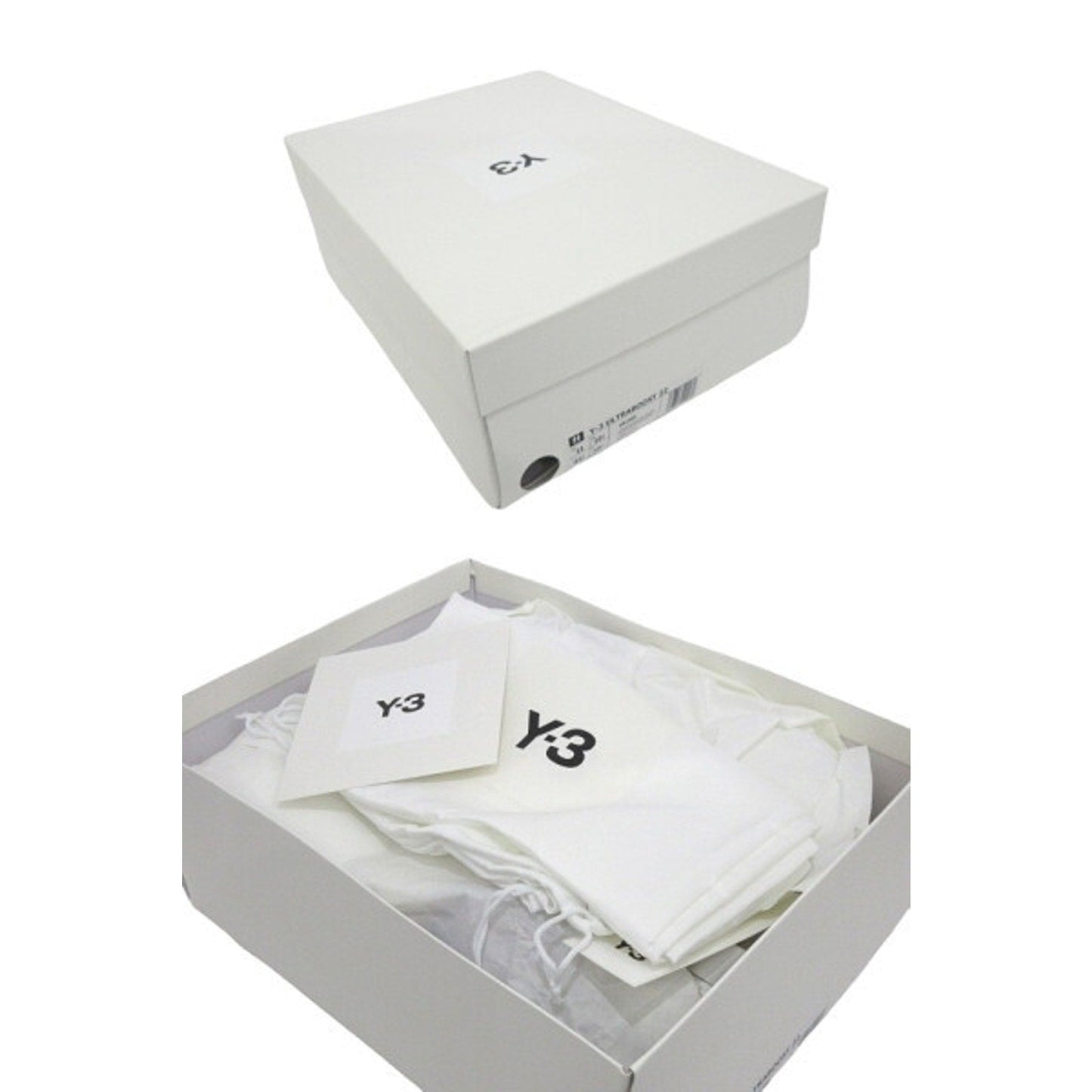 adidas Y-3 Ultraboost 22 Men's Sneakers, Core White/Cream White/White, 11.5 M adidas