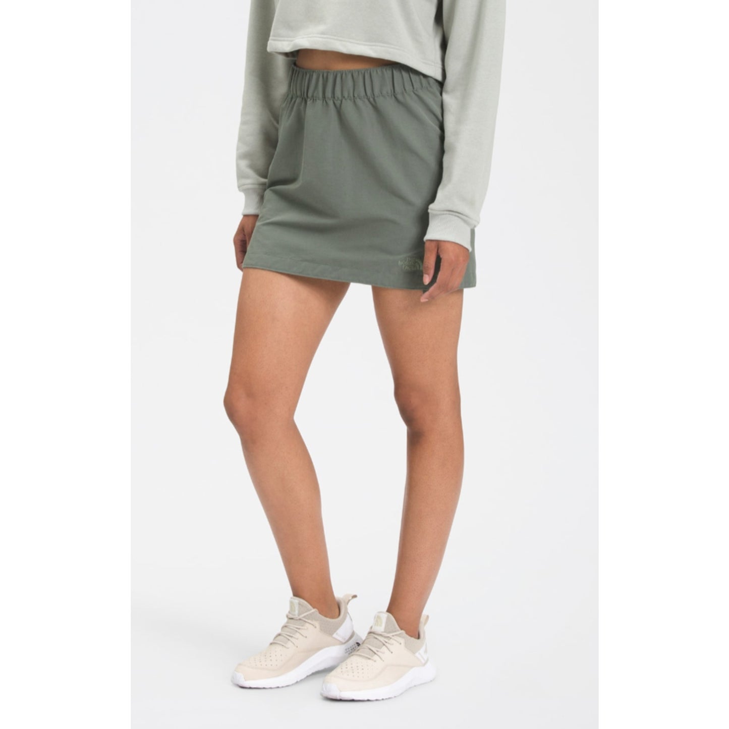 The North Face Women's Class V Skort Agave Green LG /REG