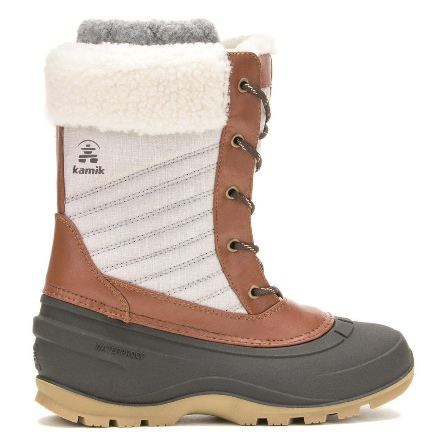 Kamik Snowpearl 2 Women's Waterproof Snow Boots Charcoal Size 9 M