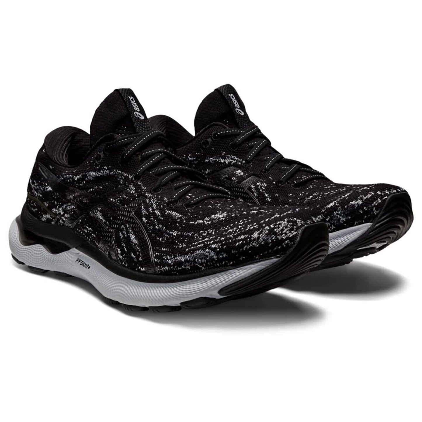 ASICS MEN's Gel-Nimbus 24 Mk Platform Knit Black/Black 7 US (M)