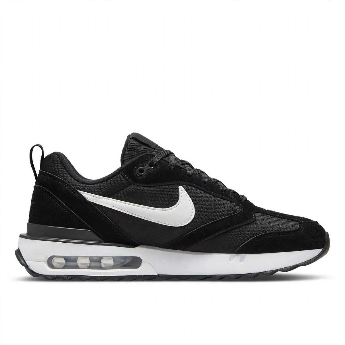 Nike Air Max Dawn Womens Black Summit White Sneakers Size 12 women, 10.5 Men