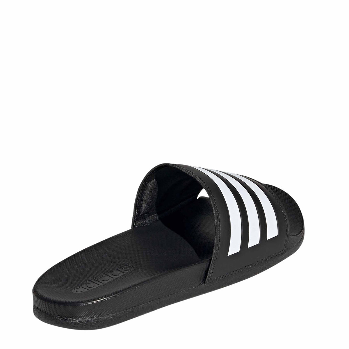 adidas Adilette Comfort Cloudfoam Slides Sandals black white Men 6 WMN 7