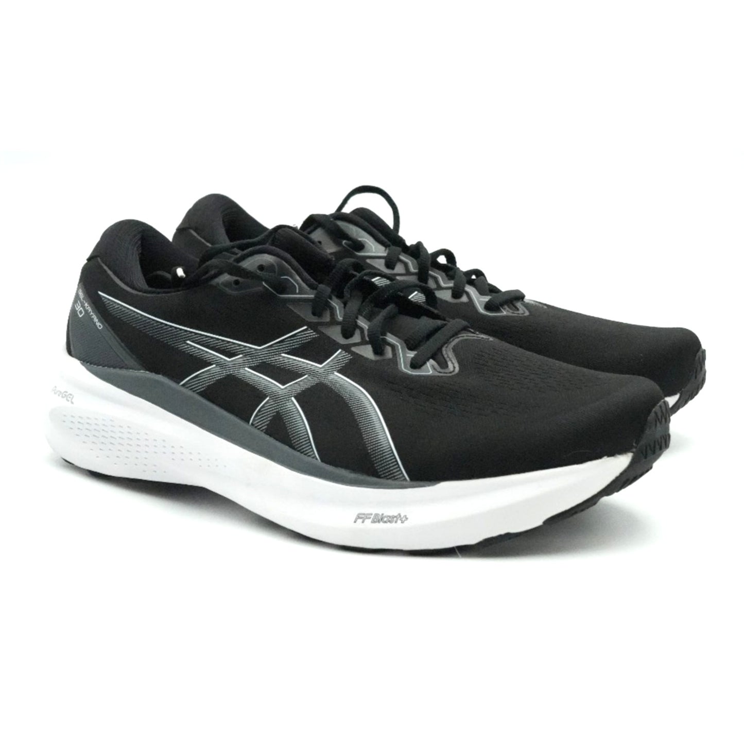 ASICS Gel-Kayano 30 Men's Running Shoes Size 13 Extra Wide Black White 1011B690