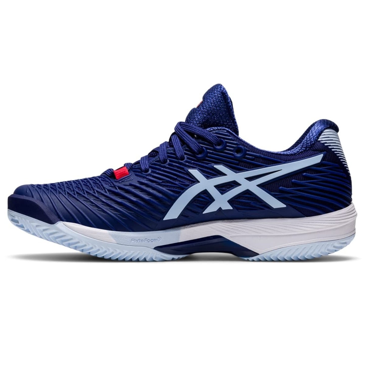 ASICS Women's Solution Speed FF 2 Clay Shoes PU Upper Dive Blue/Soft sky 7 M