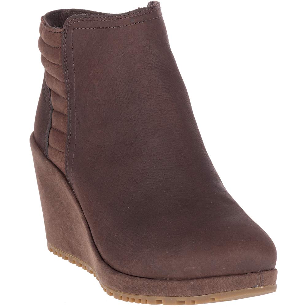 Merrell Tremblant Waterproof Women's Wedge Espresso Boots size 10.5
