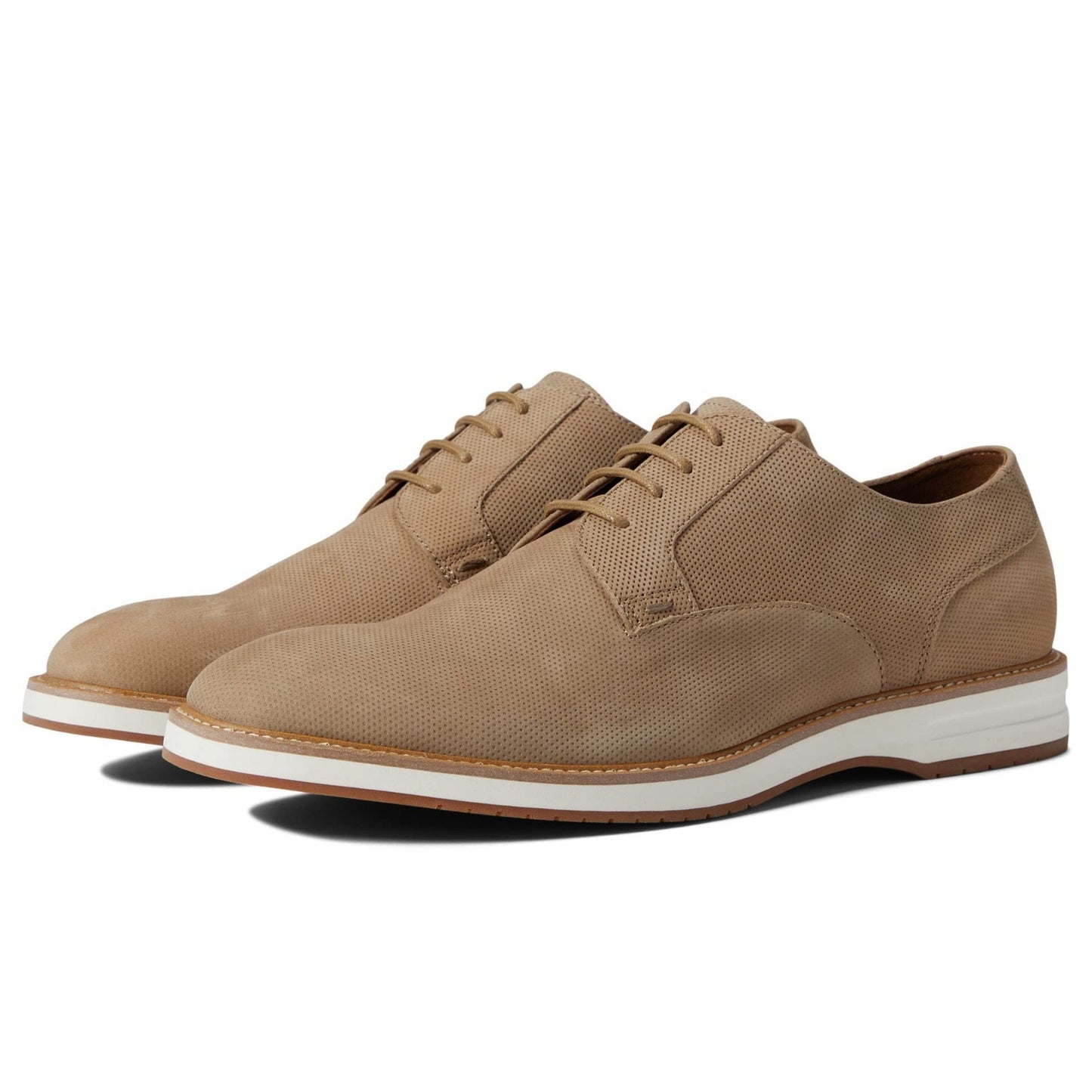 Winthrop Pelton Men's Casual Shoes Taupe nubuck leather Size 8.5 M