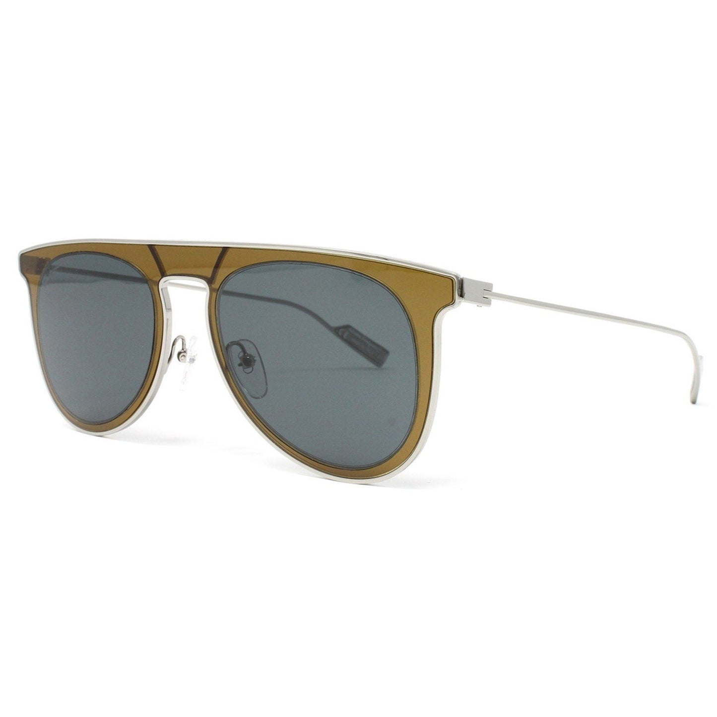 Salvatore Ferragamo Sunglasses SF209SM - Olive Green/ Blue 53-19-145 Salvatore Ferragamo
