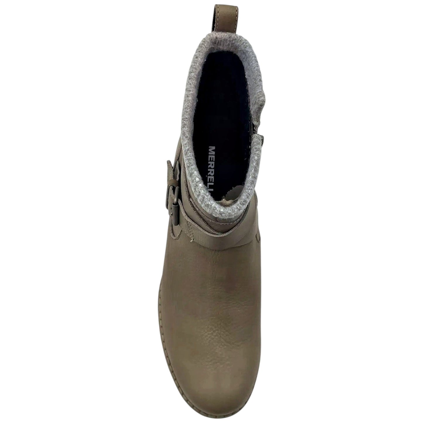 Merrell Womens Size Shiloh II Moon Rock Zip Waterproof Booties 9 M