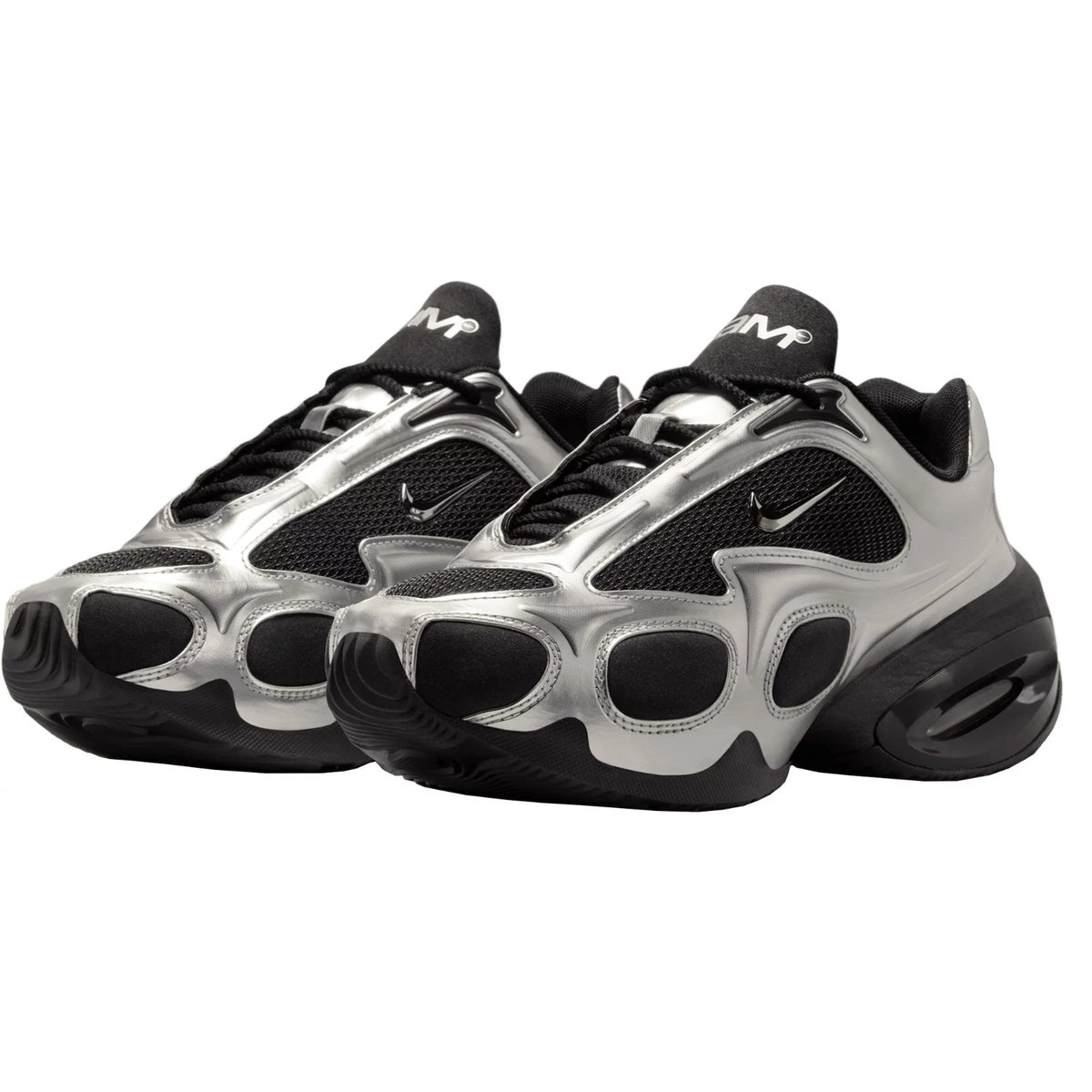 Nike Air Max Muse Black Metallic Silver FV1920-001 Women's Size 7 M