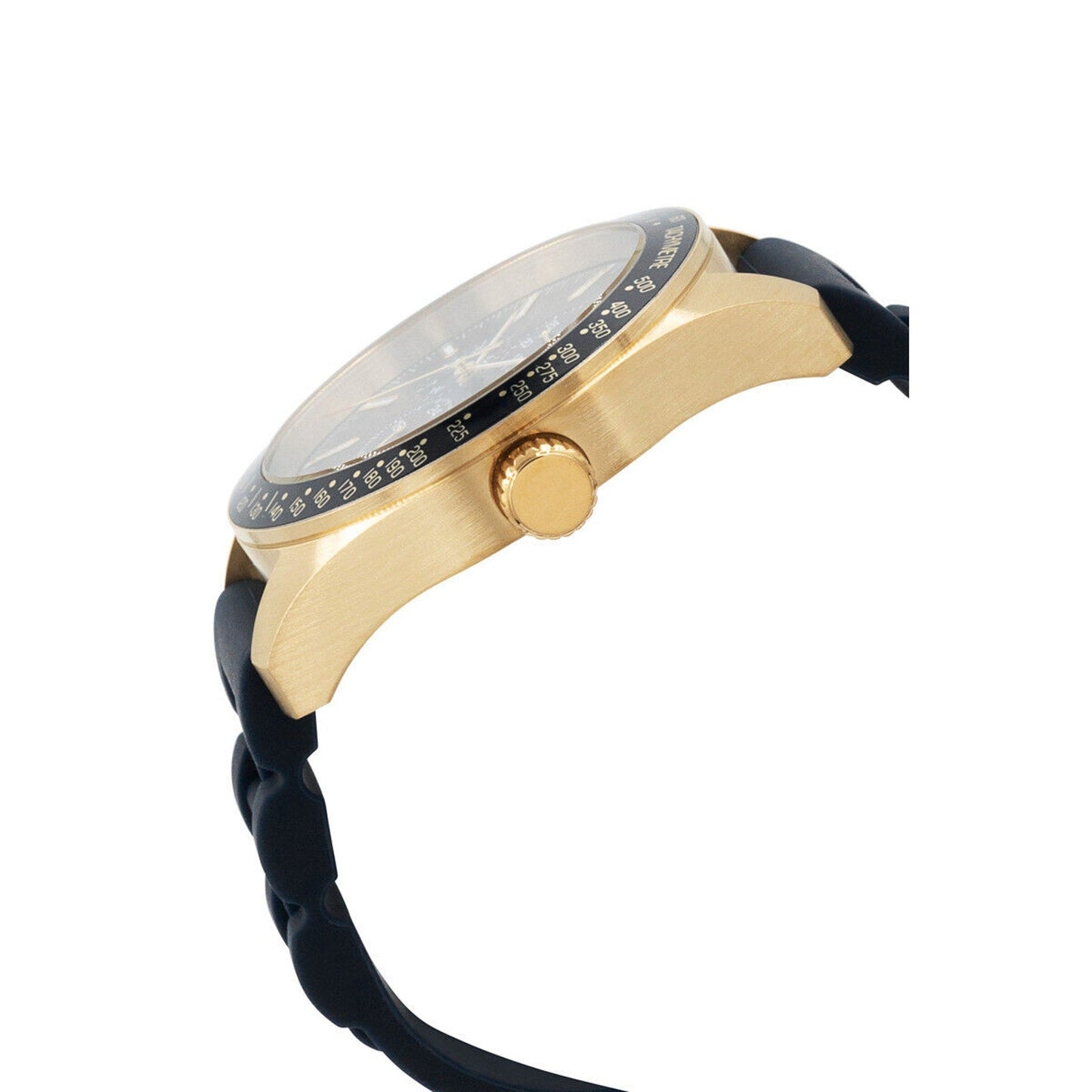 Invicta Aviator Nomad Men's Watch - 45mm, Black band , Gold Dial Invicta