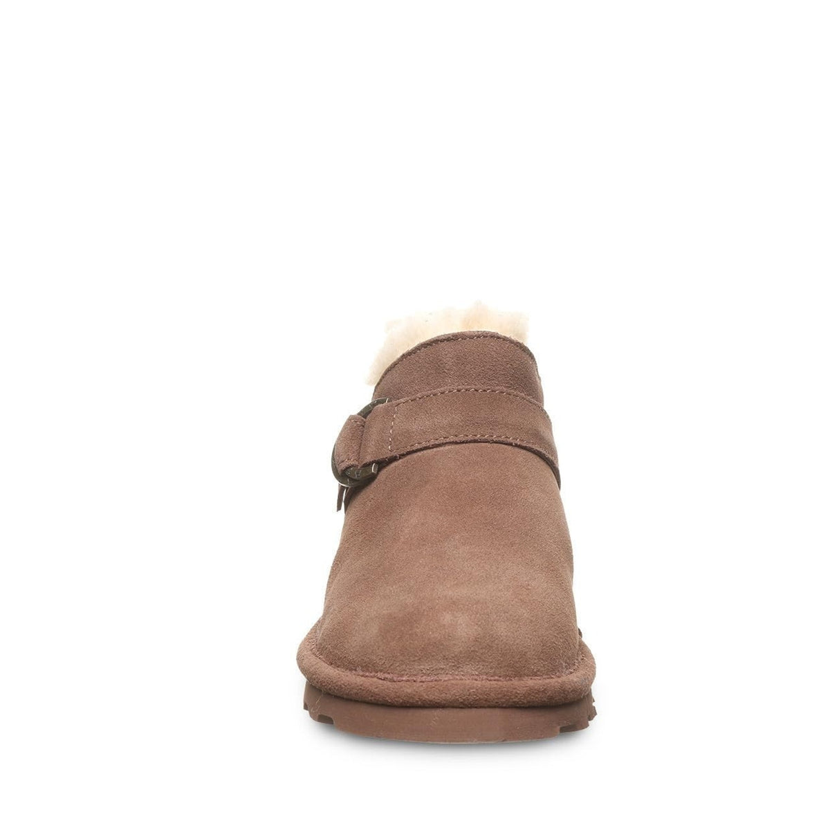 Bearpaw Shorty Buckle Vegan Women's Winter Boots - 3050 Cocoa Size 8 M