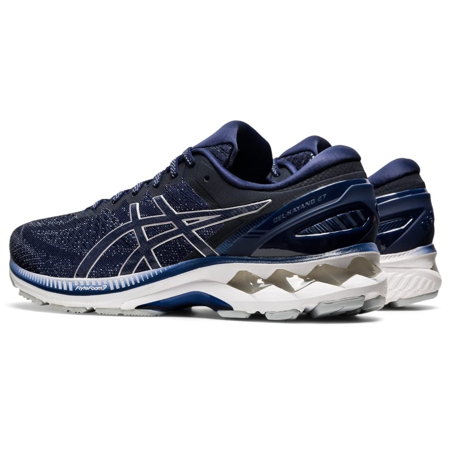 Asics Gel-Kayano 27 Men's Running Shoes Size 12 M Peacoat/Piedmont Grey