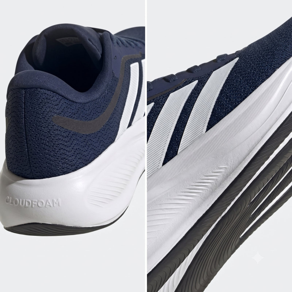 adidas Men's Response Runner 2.0 Running Sneaker White Blue Size 12 M