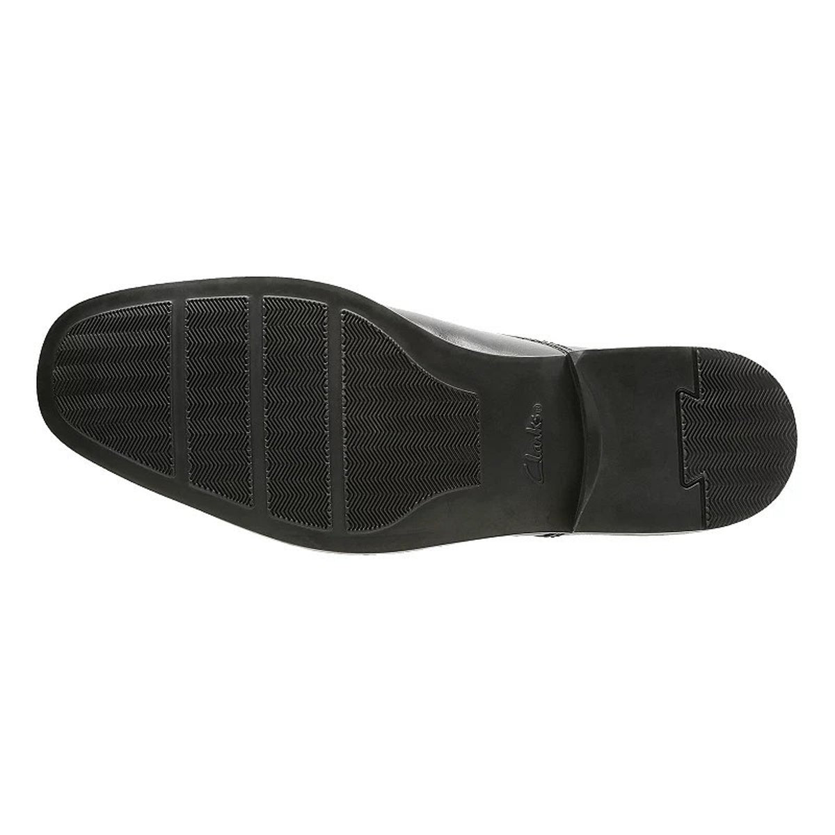 Clarks Men's Shoes Tilden Cap Oxford Black Leather Size 9 M