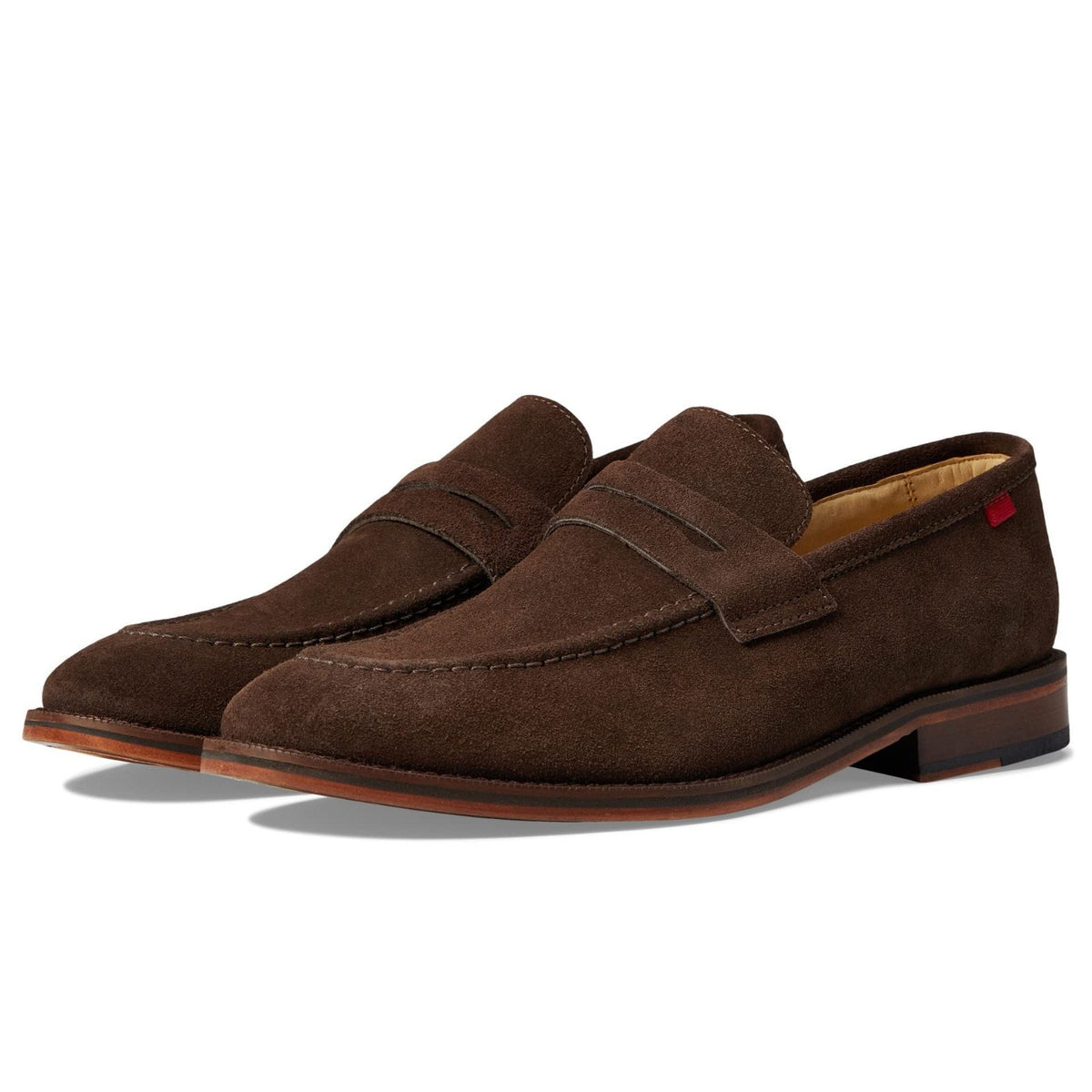 Marc Joseph New York Washington Men’s Loafers Brown Suede SlipOn Dress Shoe 11.5