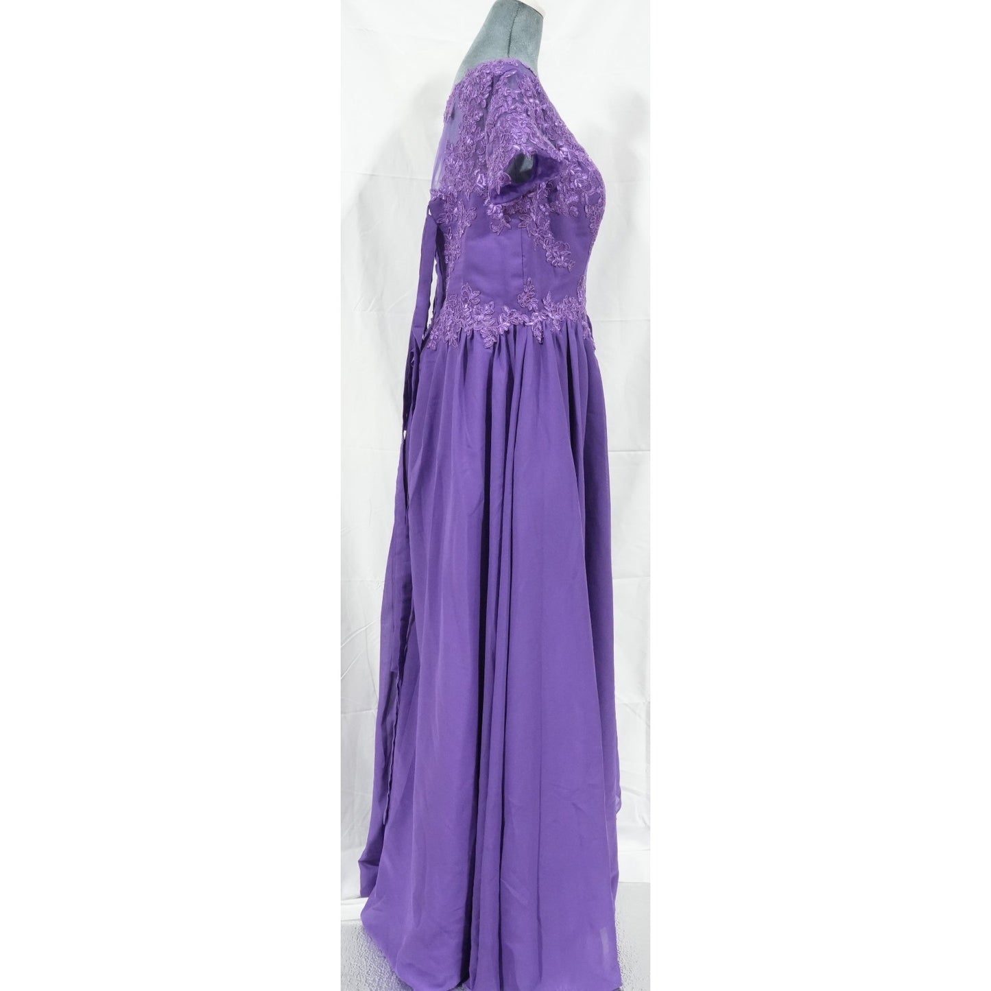 JAEDEN Mother of The Bride Dresses Chiffon - Long Lace Mother of the Groom 16 W