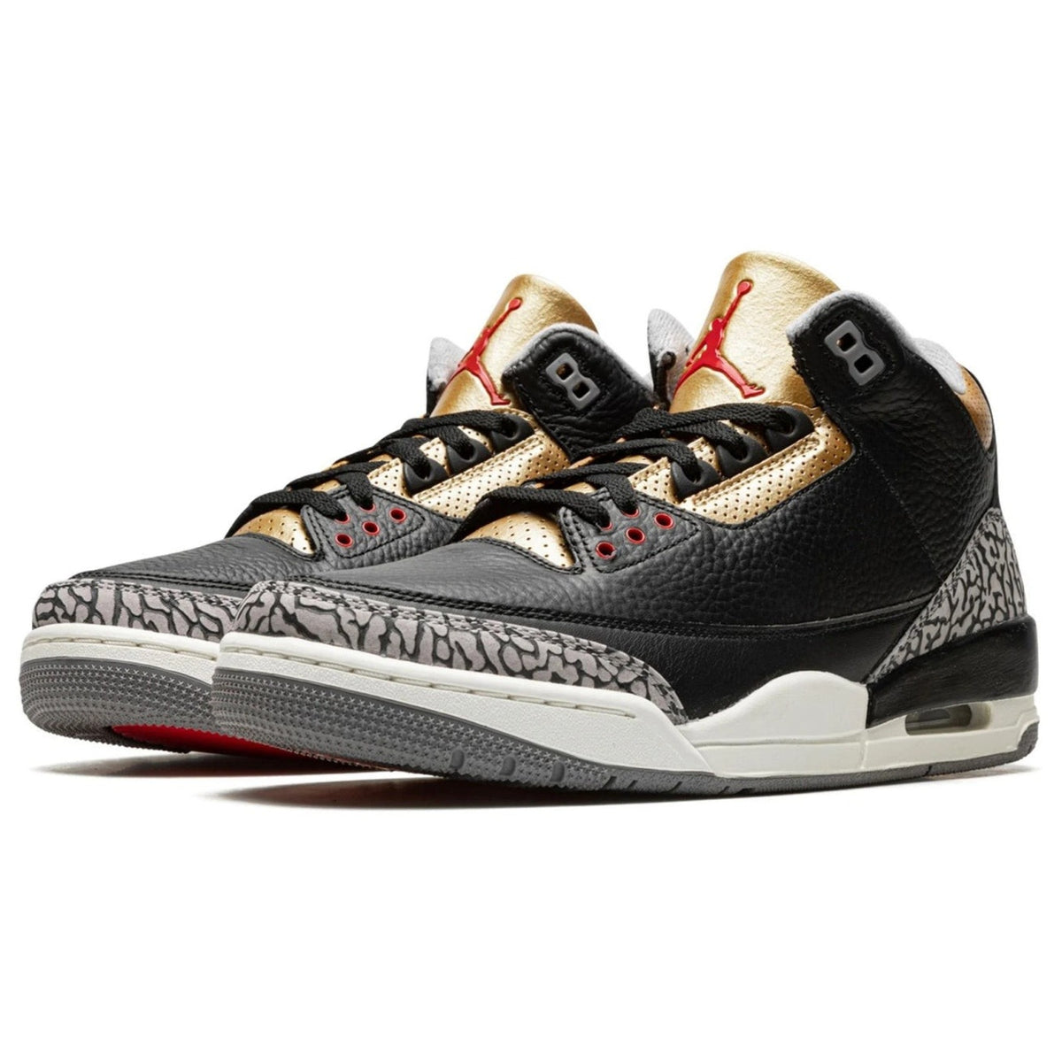 Jordan 3 Retro “Black Gold” basketball Shoes 7 Men / 8.5 Wmn CK9246-067