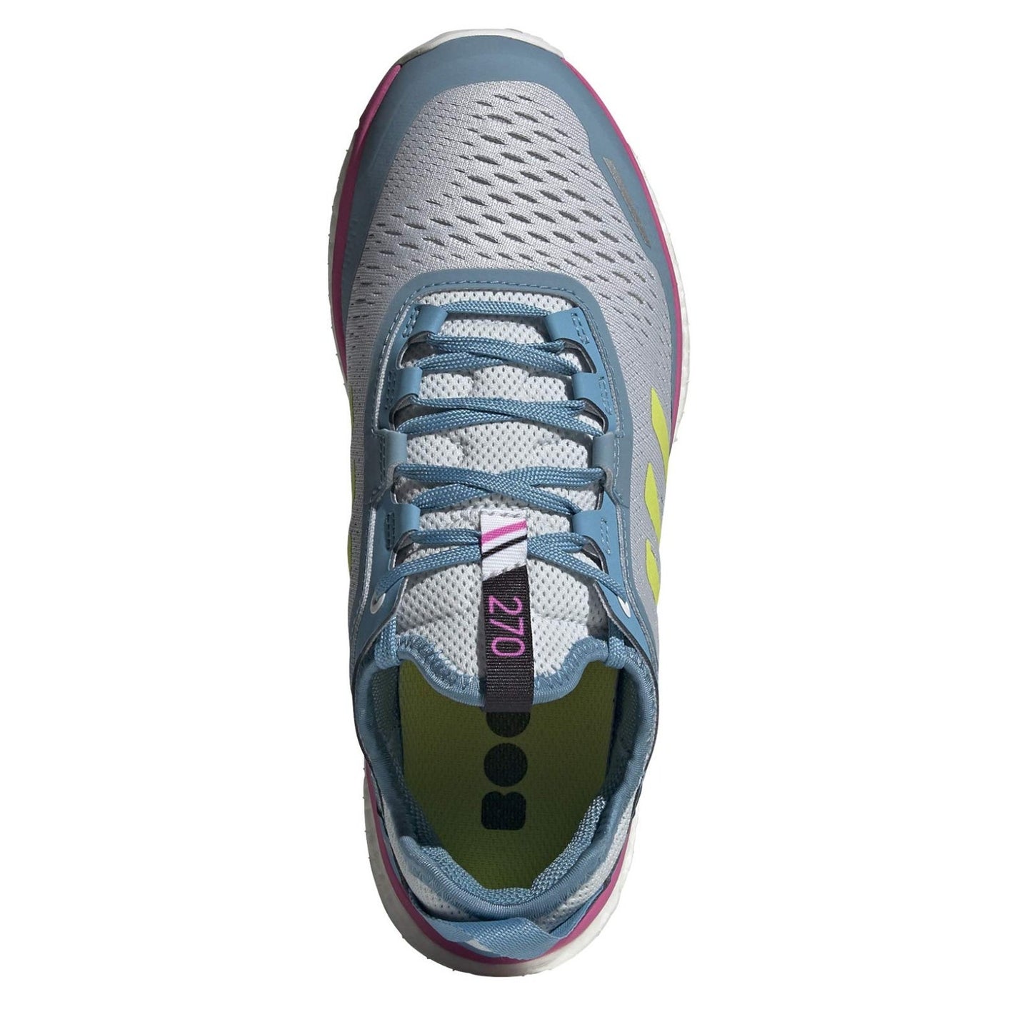 Adidas Terrex Agravic Flow Womens Shoes 9.5 Hazy Blue Running Lace-Up Sneaker