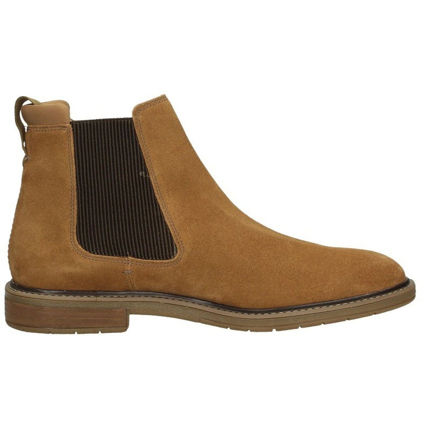 Clarks Men's Clarkdale Hall boot Shoes Cognac Suede Size 8 M Clarks