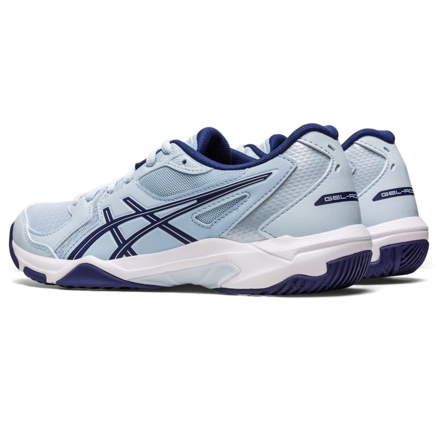 ASICS Women's Gel-Rocket 10 Volleyball Shoes, 8.5, Sky/Indigo Blue