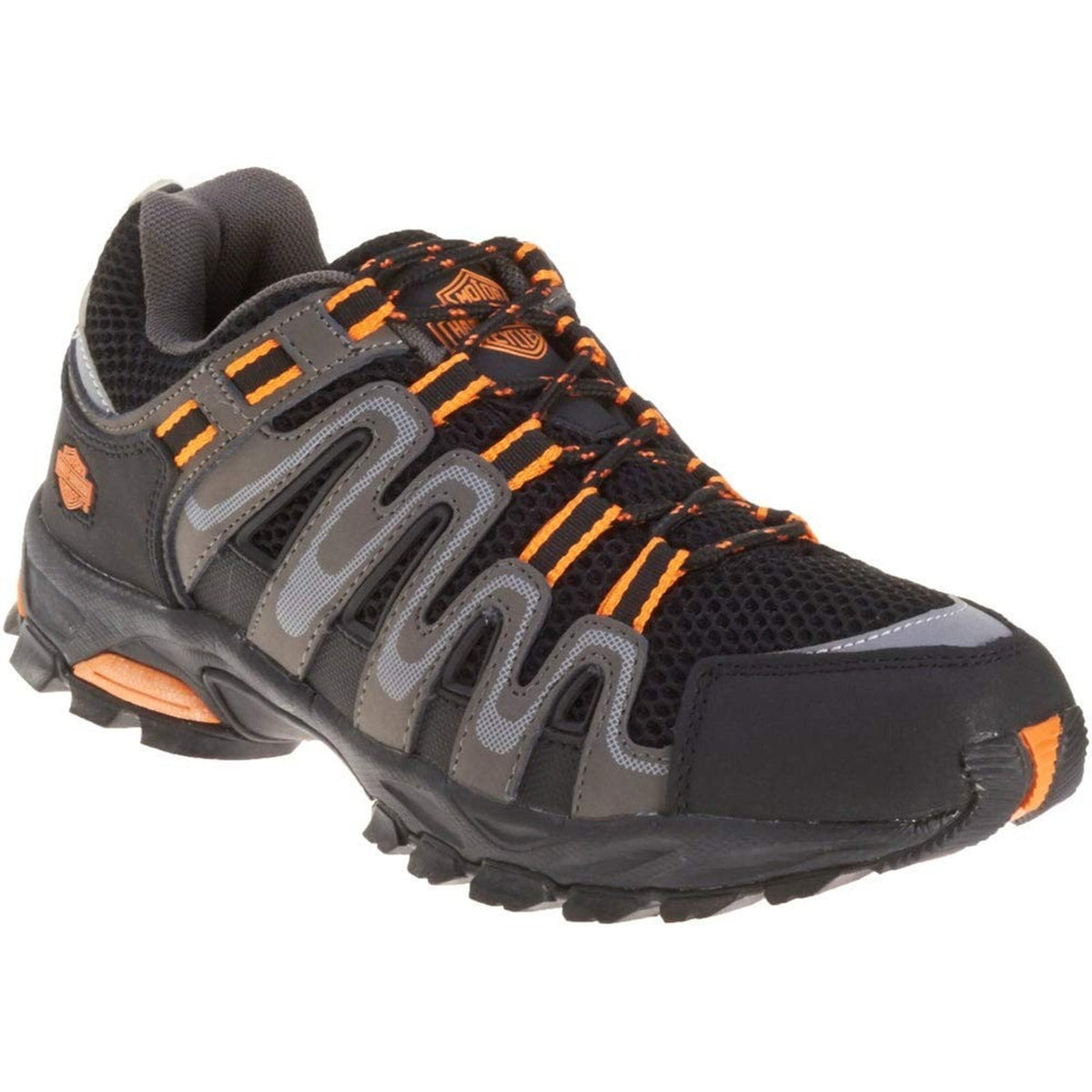 Harley Davidson Chase Black Grey Work Trail Men's Shoes D93009 Men’s Size 13 M