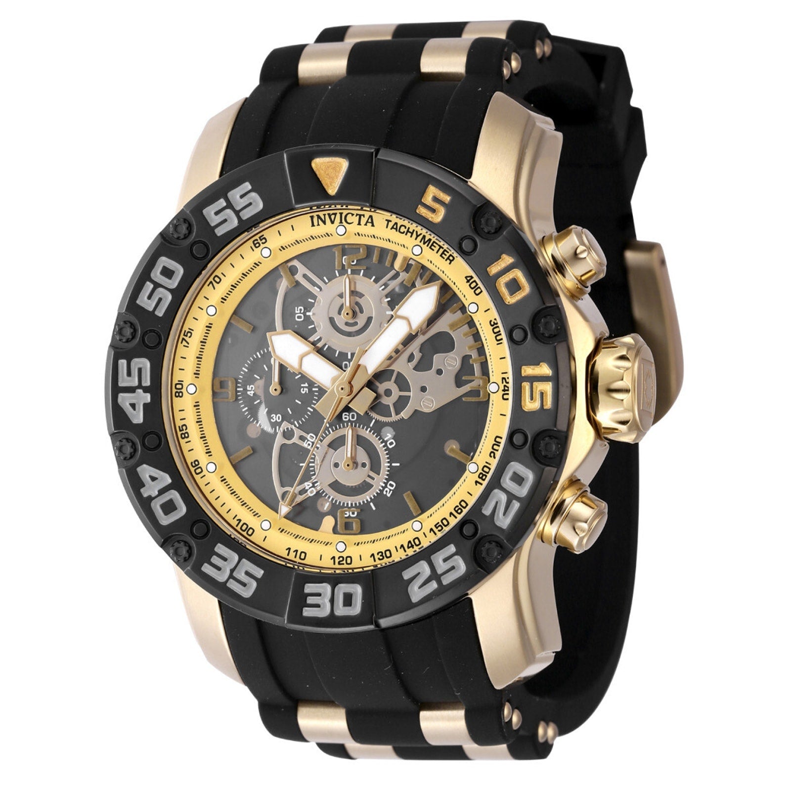 Invicta Racing JM Limited Edition Men's Watch - 48mm. Black. Gold 48065 Invicta