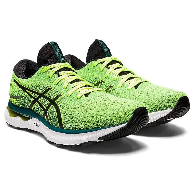 Asics Gel Nimbus 24 Mens Running Shoes Safety Yellow/Black Size 11 M