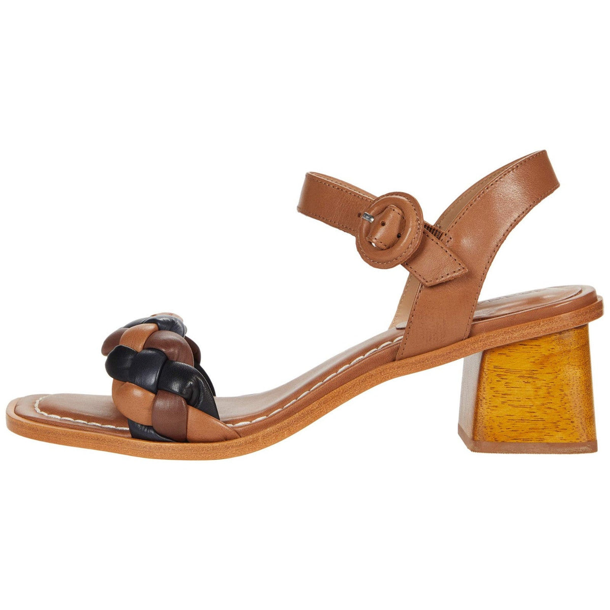 Bernardo Bianka Women's Sandal Luggage Multi Glove Leather Size 8M