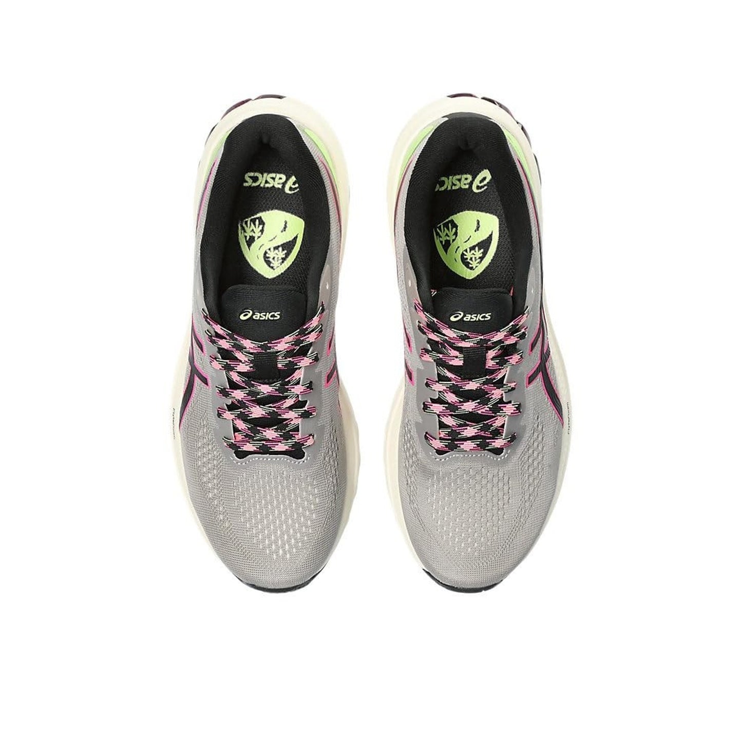 ASICS Women's GT-1000 12 Trail Running Shoes, Size 6 B Nature Bathing/Lime Green