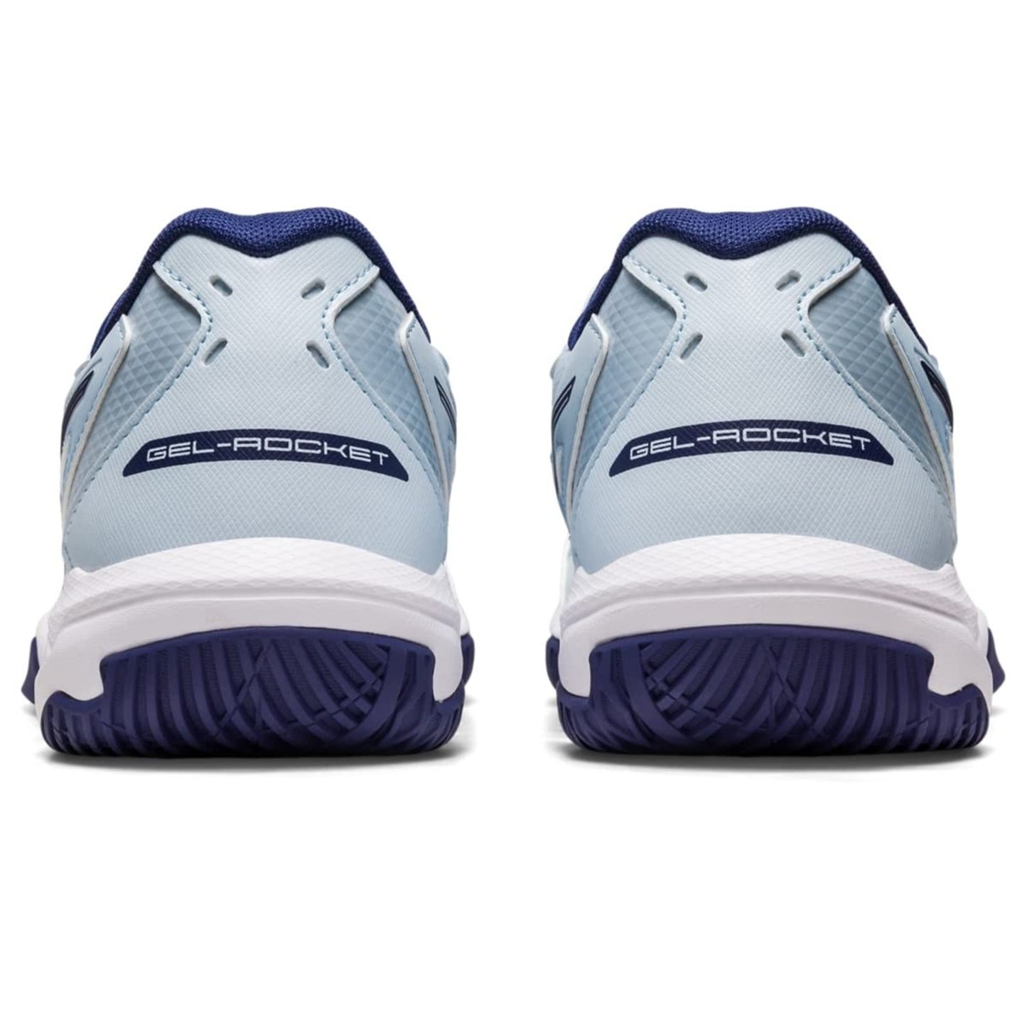 ASICS Women's Gel-Rocket 10 Volleyball Shoes, 8.5, Sky/Indigo Blue