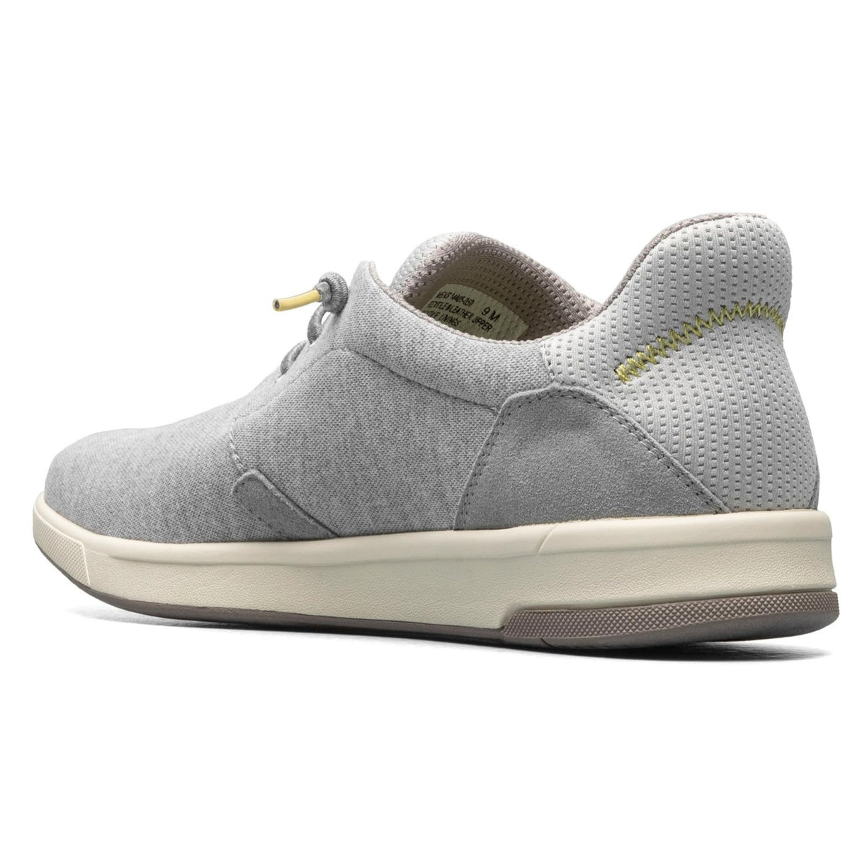Florsheim Crossover Canvas Elastic Lace Slip-On Sneaker Light Gray Canvas 11.5 M