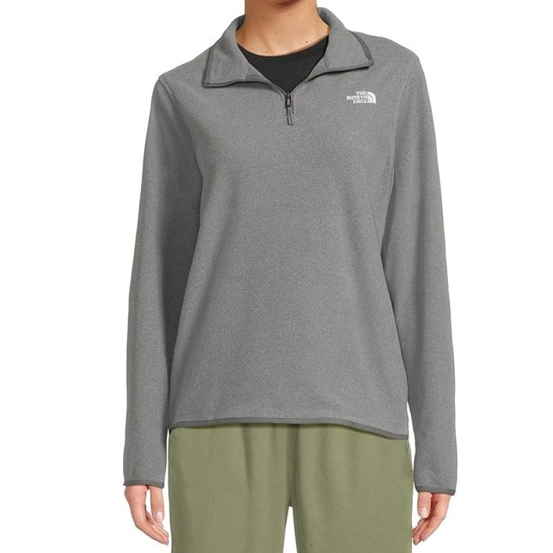 THE NORTH FACE Women's Anchor 1/4 Zip, TNF Medium Grey Heather, X-Large