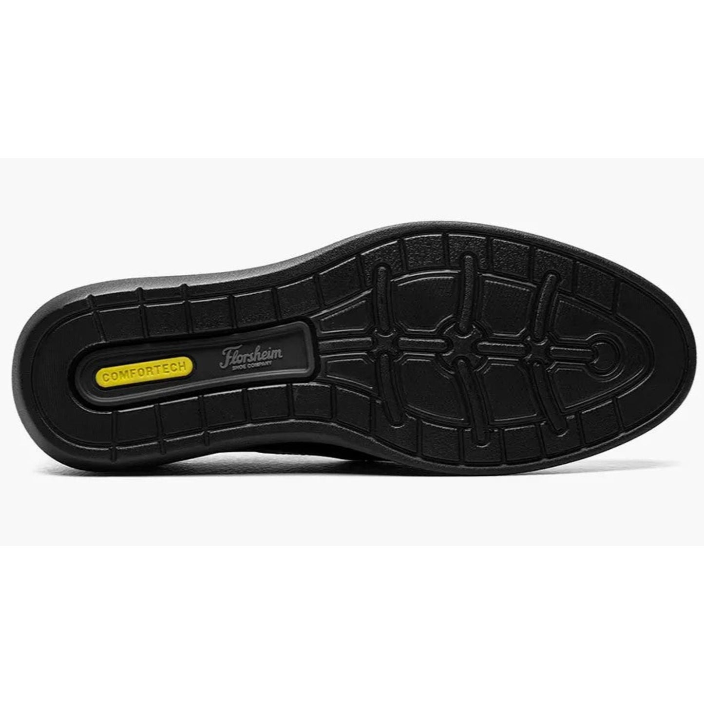Florsheim Motion Moc Toe Slip On Mens Slip On Black Leather 9 M US
