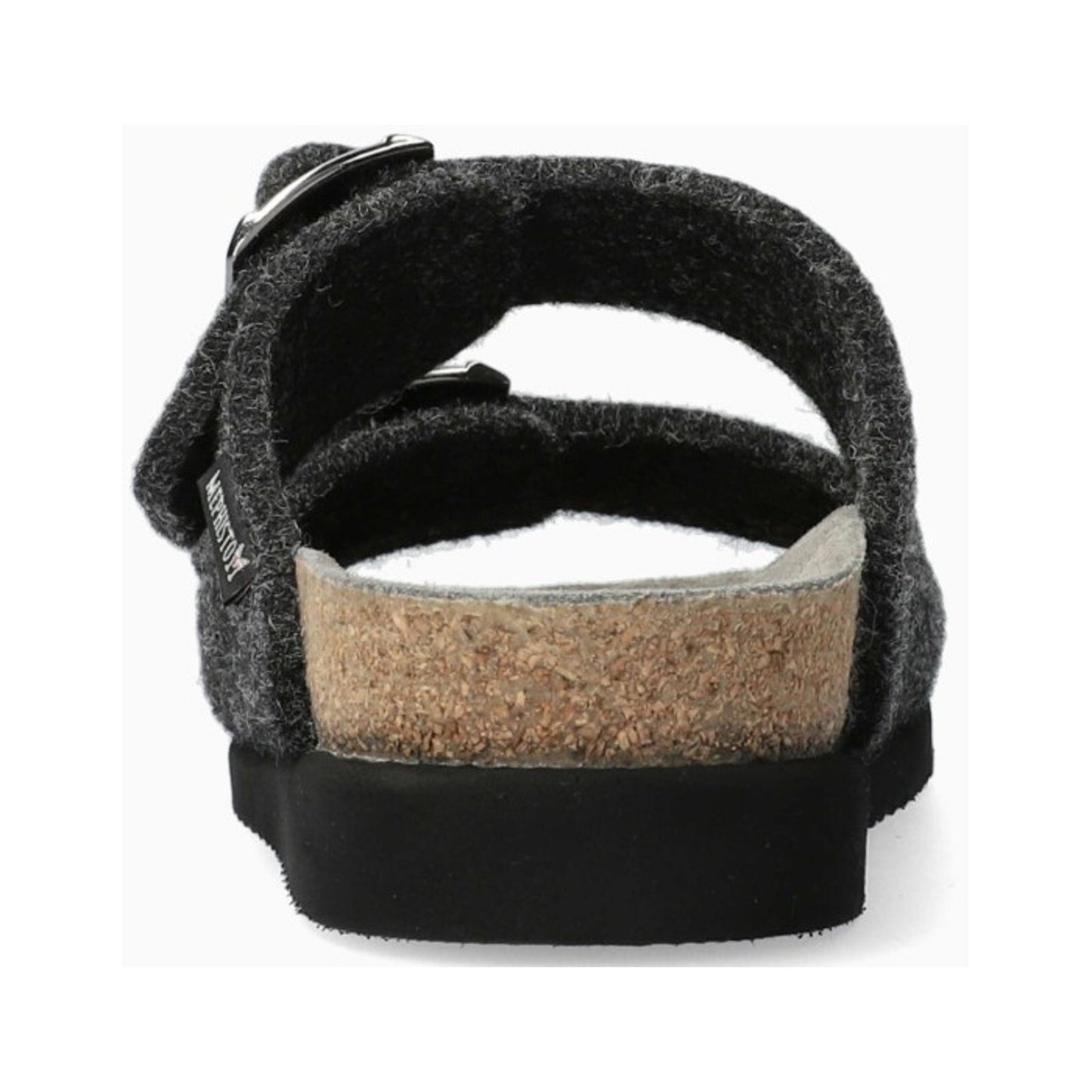 Mephisto Hester Women's Sandal Black Textile Comfort Cork Footbed Size 9 US 39EU
