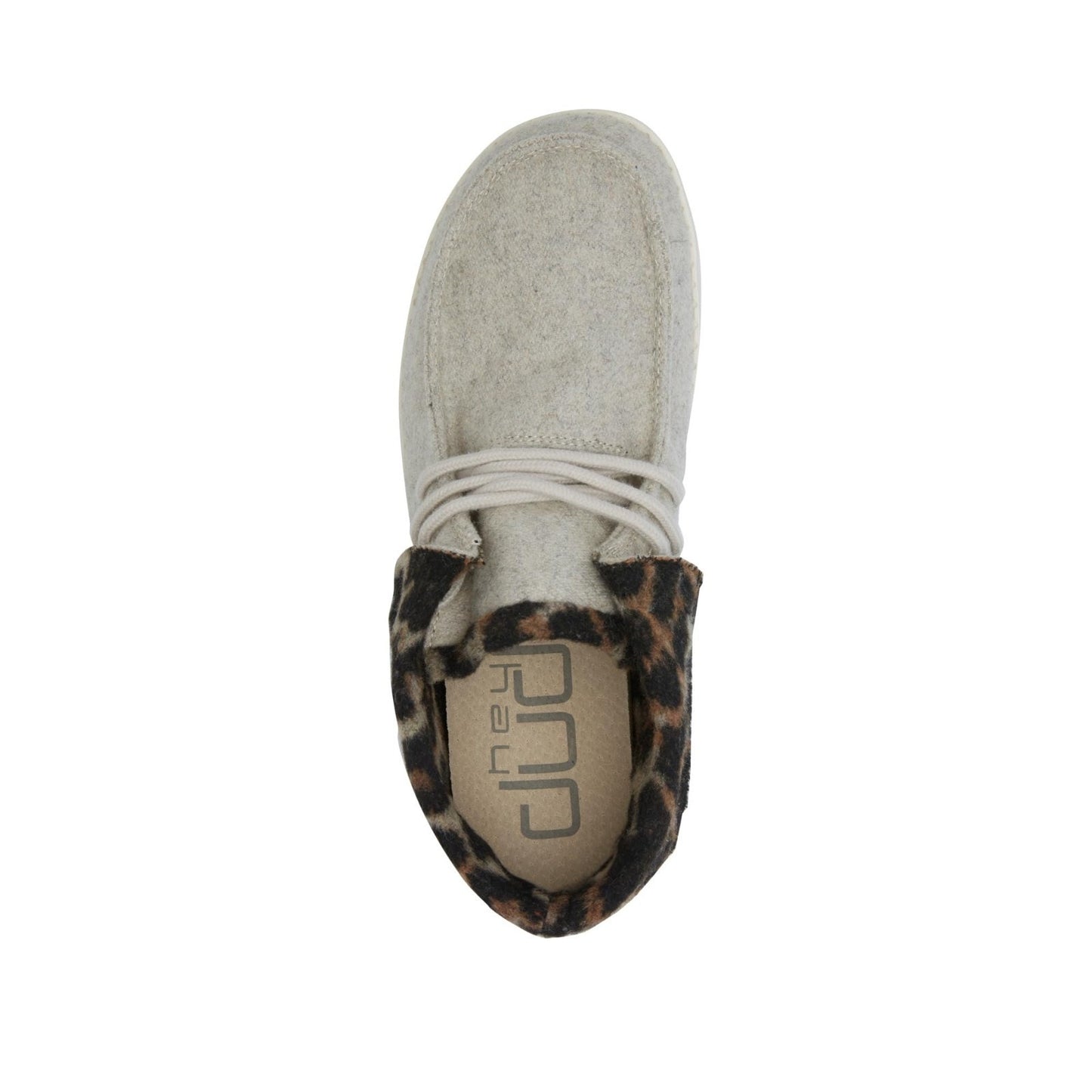 Hey Dude Women's Britt Ankle Booties Boots Grey Cheetah Size 9 M