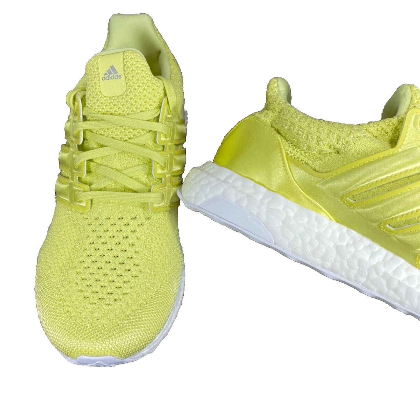 adidas UltraBoost 5.0 DNA Pulse Yellow/Pulse Yellow/White Women GV7720 Size 8.5