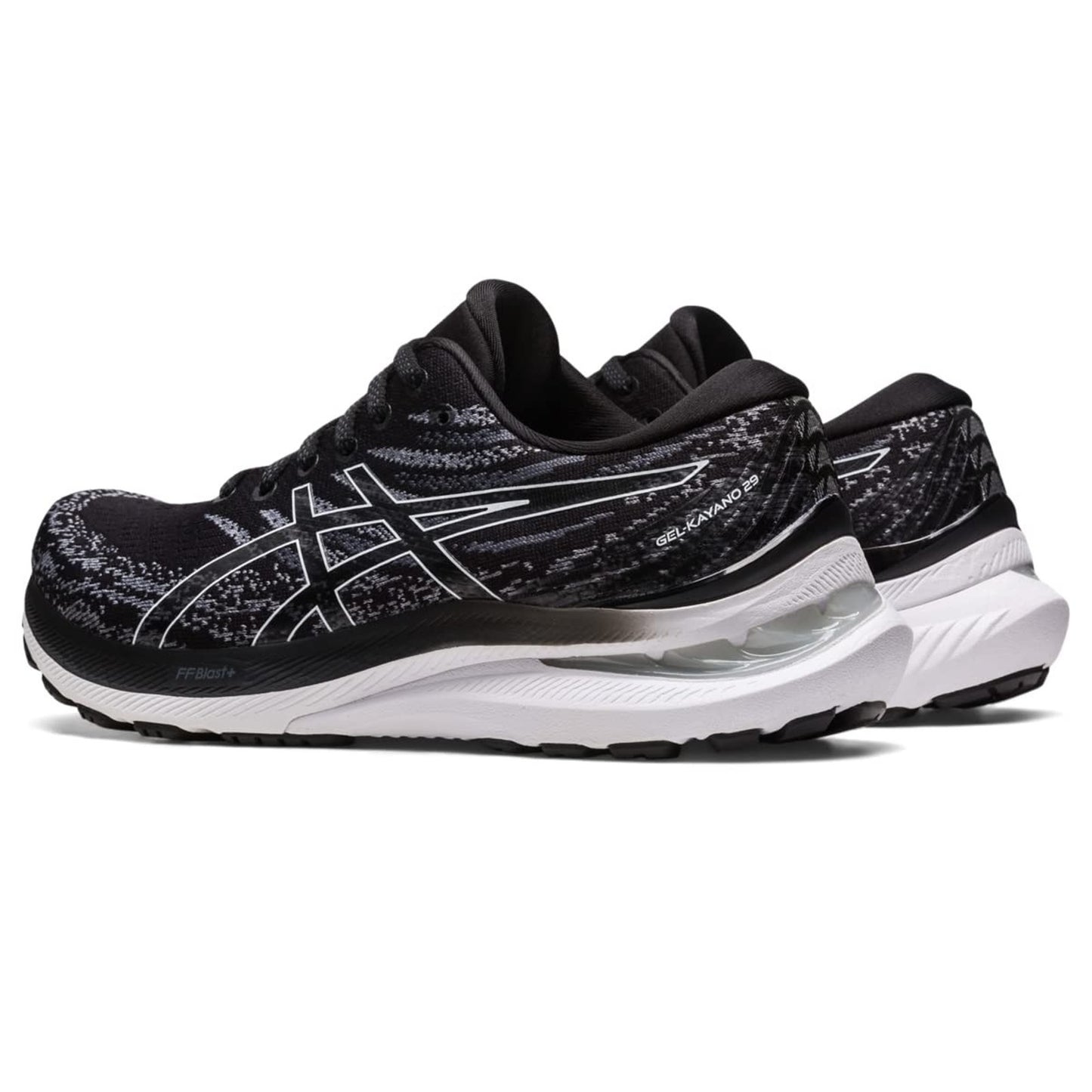 ASICS Gel-Kayano 29 Women's Running Shoes Black/White Size 10.5 M