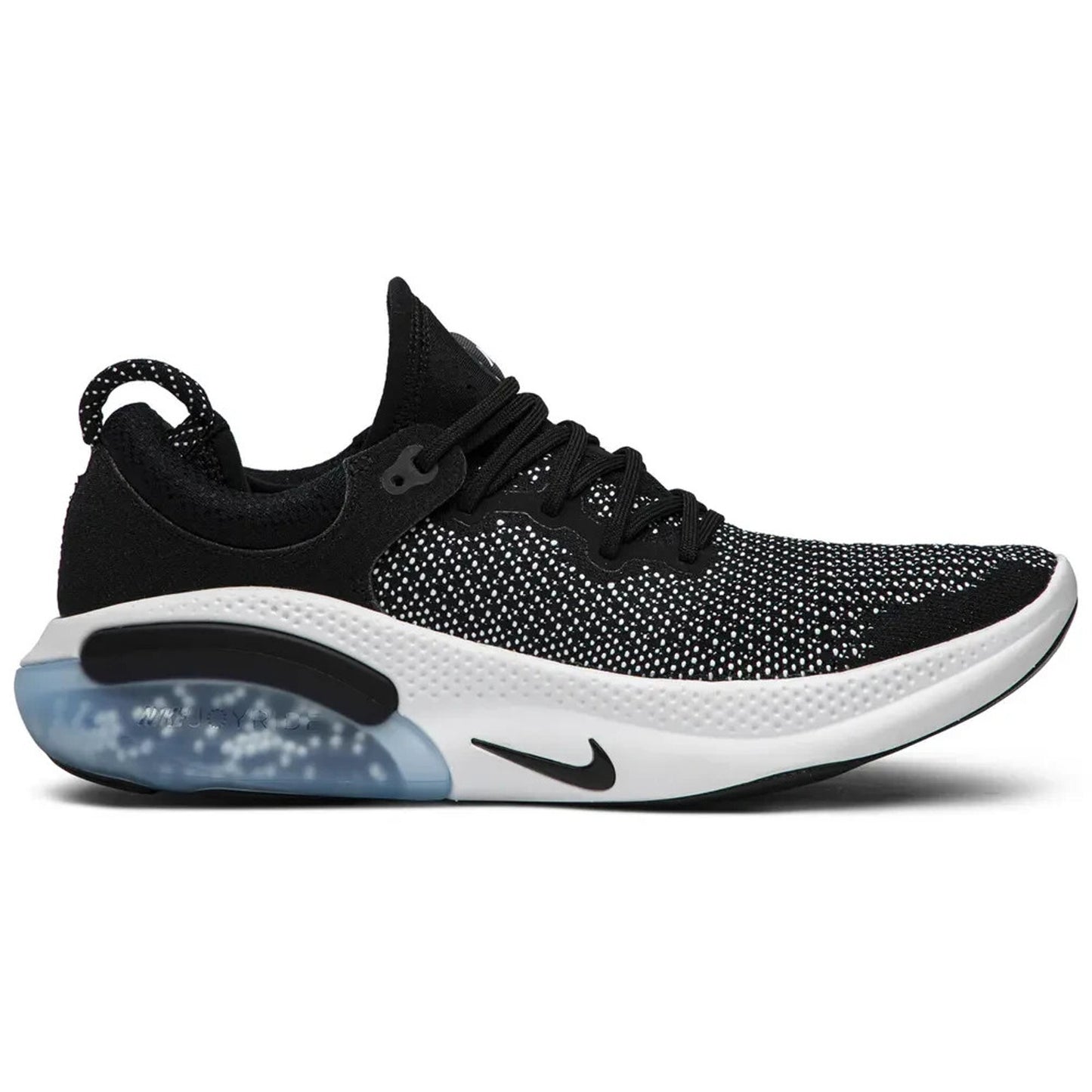 Nike Joyride Run Flyknit Mens Running Shoes Black/Black/White Size 14 US