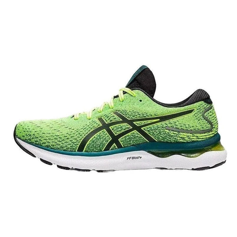 Asics Gel Nimbus 24 Mens Running Shoes Safety Yellow/Black Size 11 M
