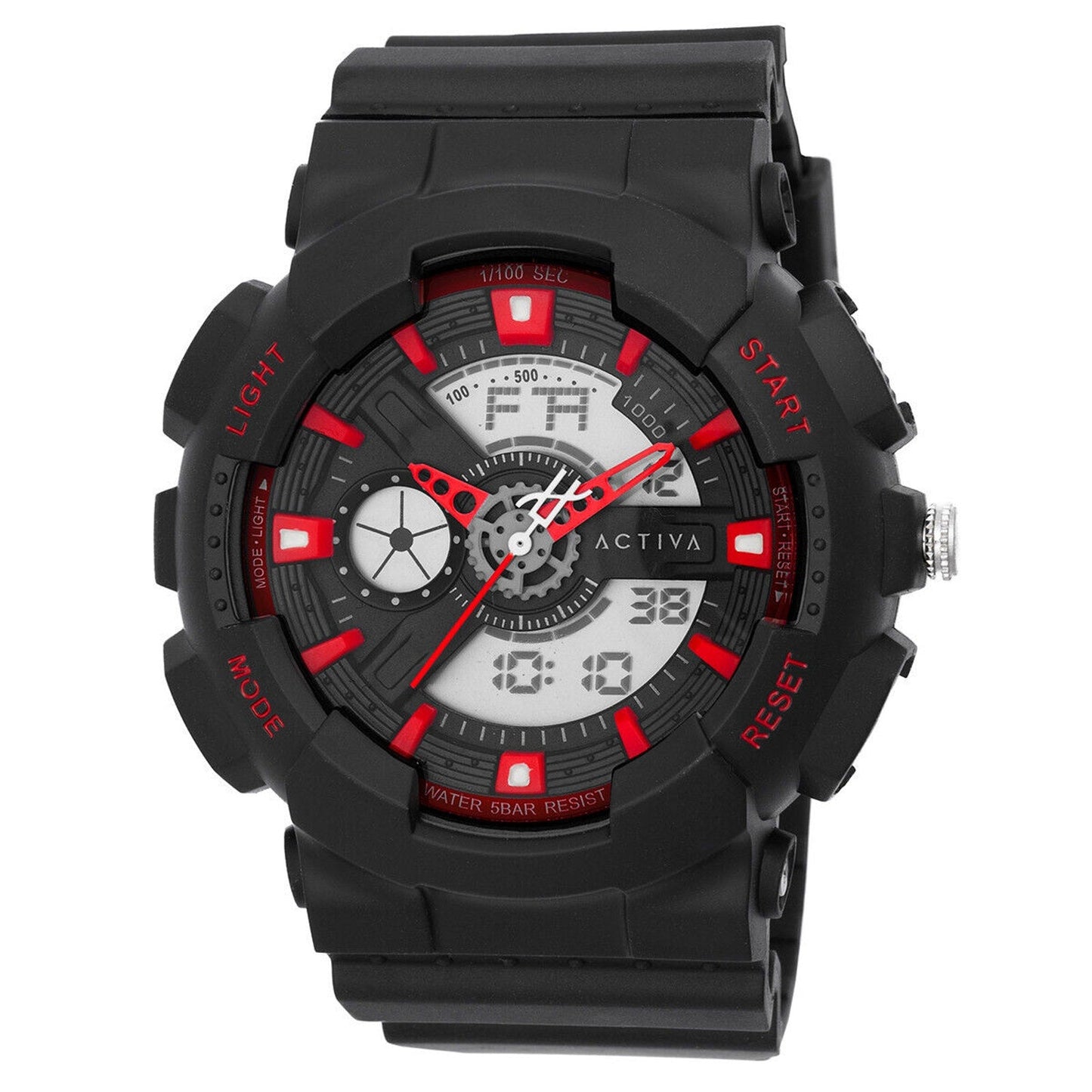 Activa Pixel X Invicta Digital Men's Watch - 50mm. Black (ACW498-001) Invicta