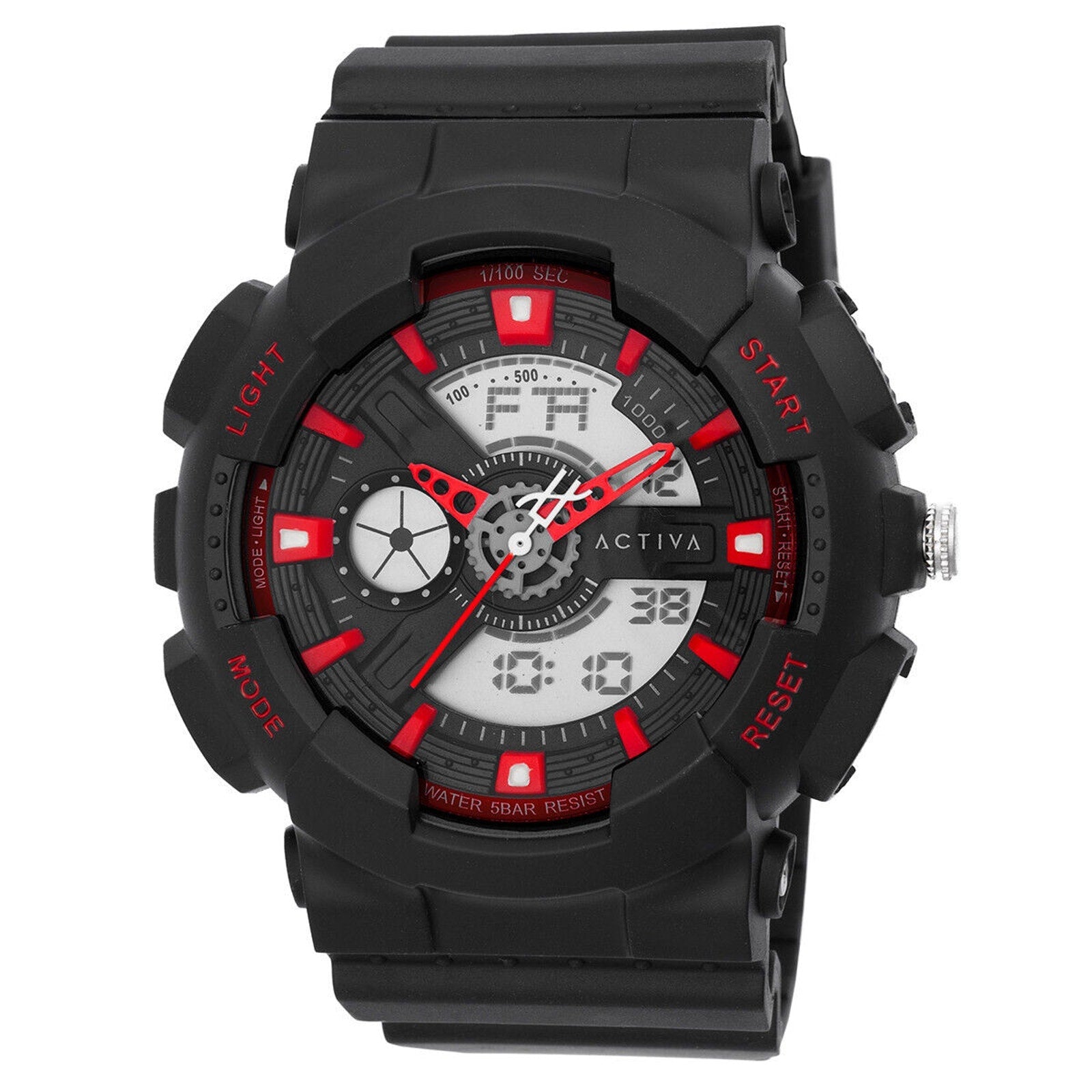 Activa Pixel X Invicta Digital Men's Watch - 50mm. Black (ACW498-001) Invicta