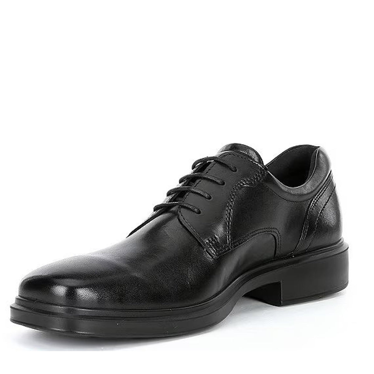 ECCO Helsinki 2 Mens Black Leather Derby Dress Shoes Size 12-12.5