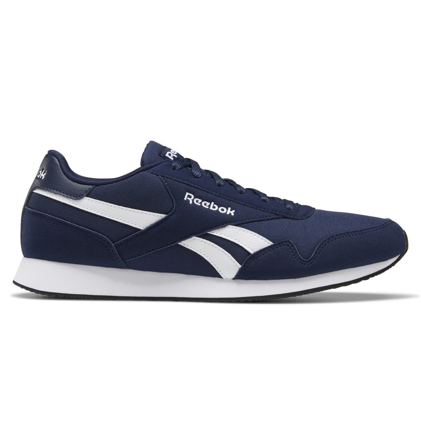 Sz Reebok Royal Classic Jogger 3.0 Shoes Navy White Black 11.5 Men 12.5 Women