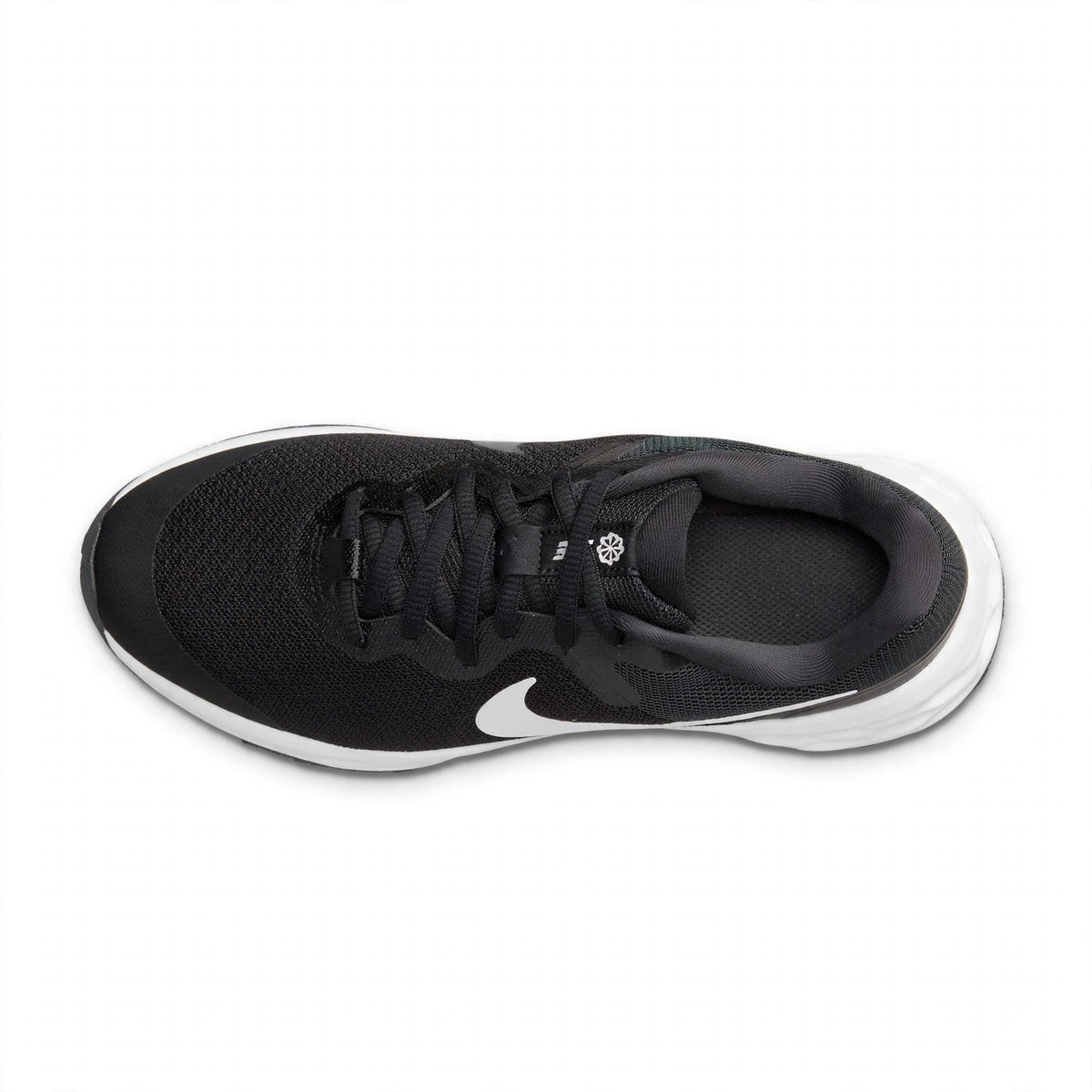 Nike Revolution 6 NN GS Black White Running Shoe Youth 5Y New