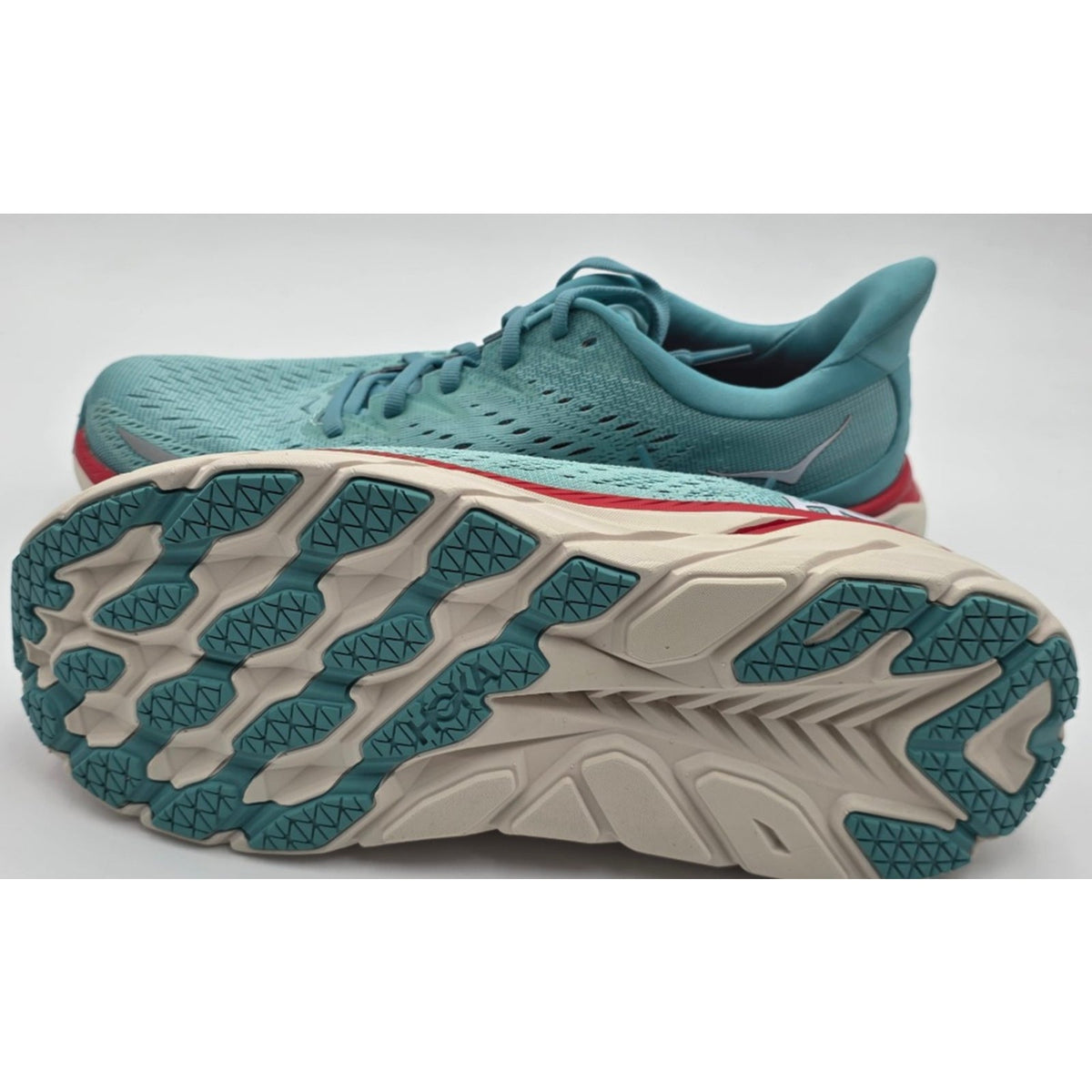 Hoka Clifton 8 Women's Running Shoes Teal Size 8.5B
