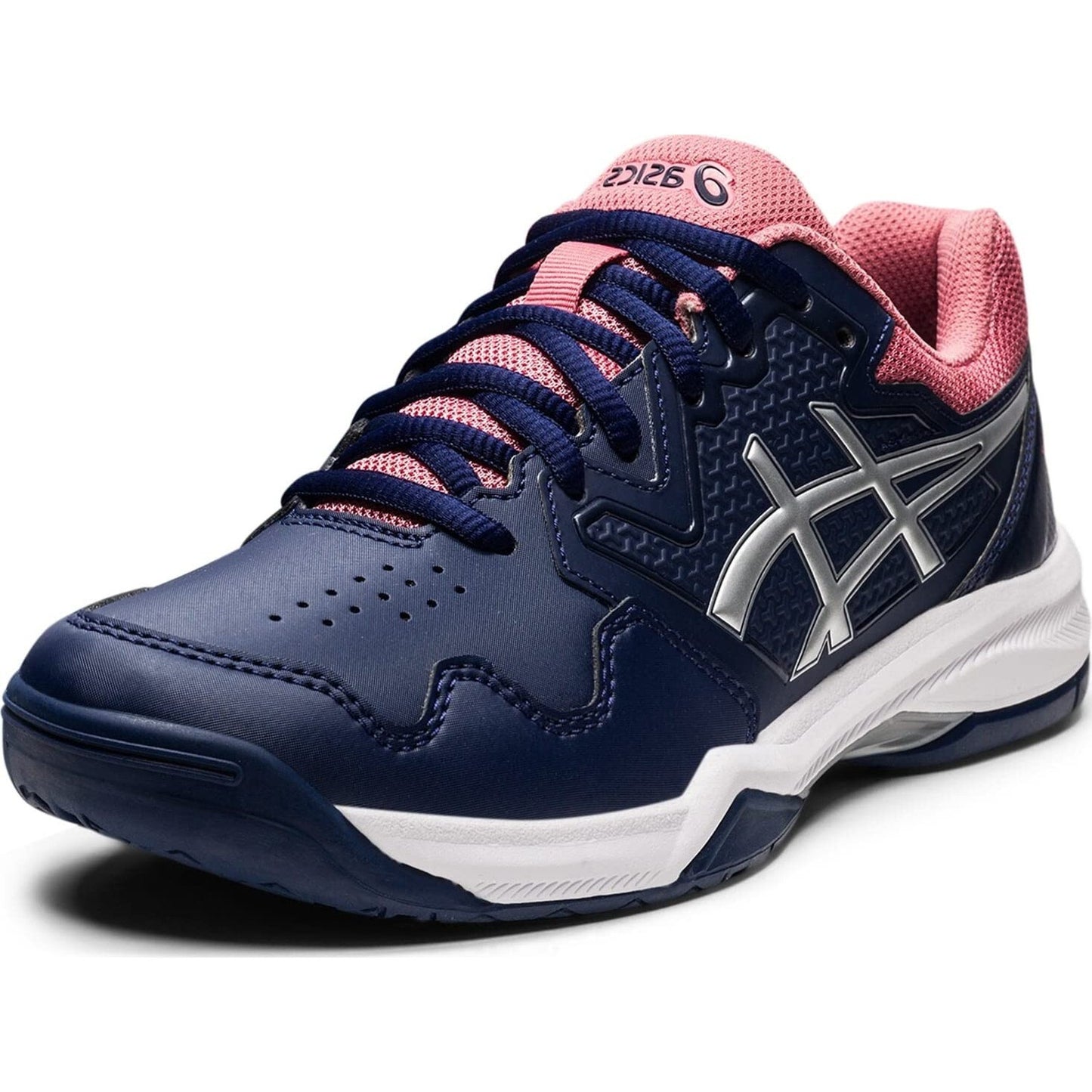 ASICS Women's Gel-Dedicate 7 Tennis Shoes, Peacoat/Pure Silver US 8