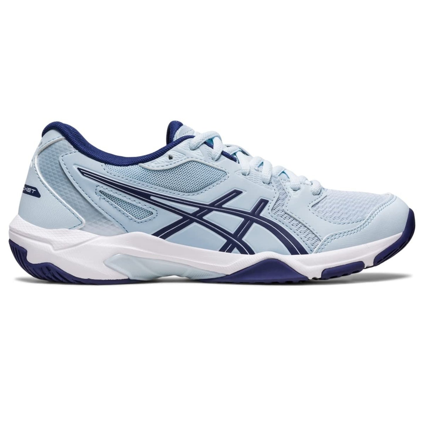 ASICS Women's Gel-Rocket 10 Volleyball Shoes, 8.5, Sky/Indigo Blue