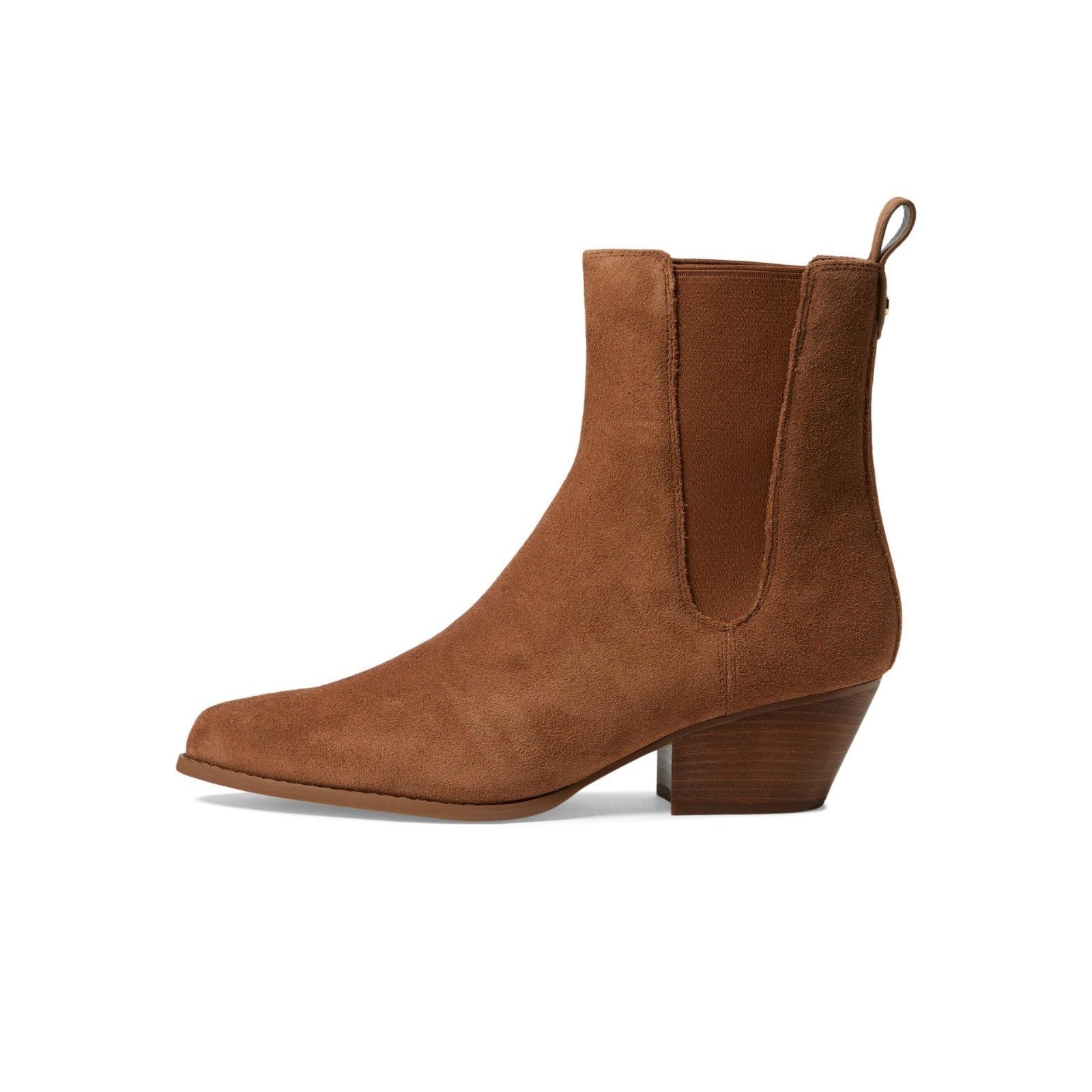 NEW Michael Kors Women's Kinlee Bootie Luggage Suede Brown Ankle Boot Size 9.5 M Michael Kors