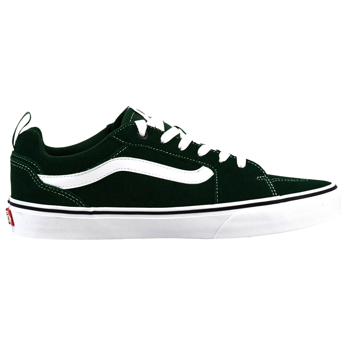 Vans Men's Shoes Filmore Green /White Suede Skateboard Sneakers Size 10.5